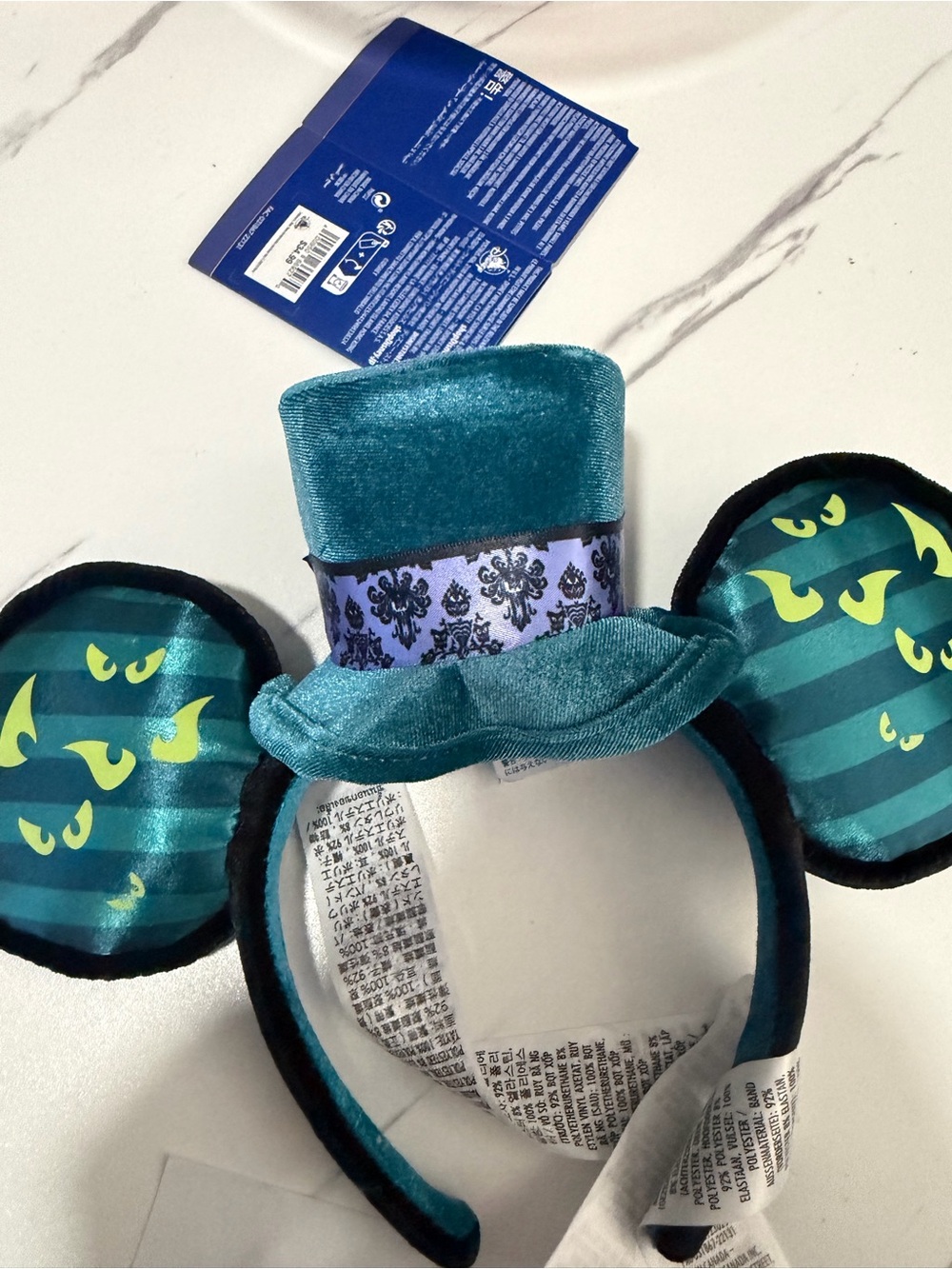 Disney 2022 Main Attraction Haunted Mansion Mickey Ears - Picture 3 of 4